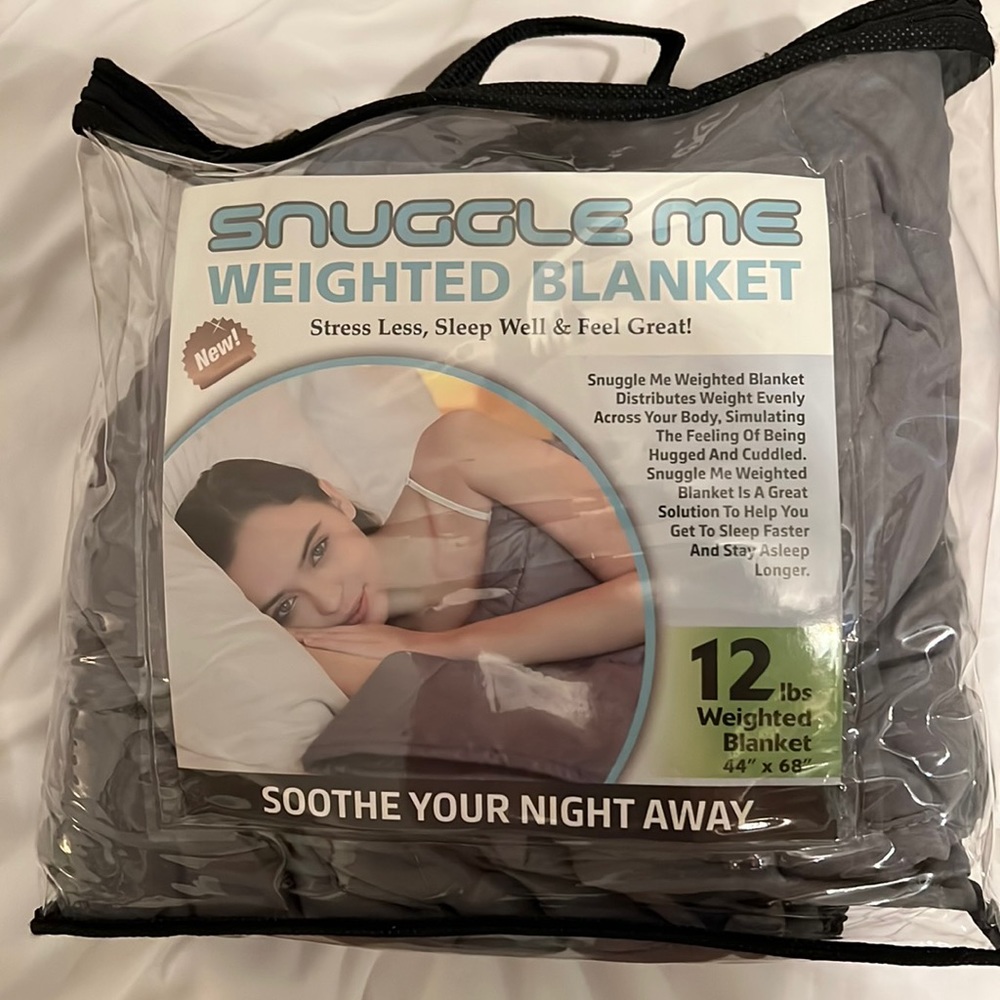 Unused Snuggle Me Weighted Blanket